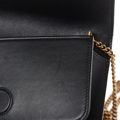 Gucci Calfskin Matelasse GG Marmont Mini Bag Black 9 of 14