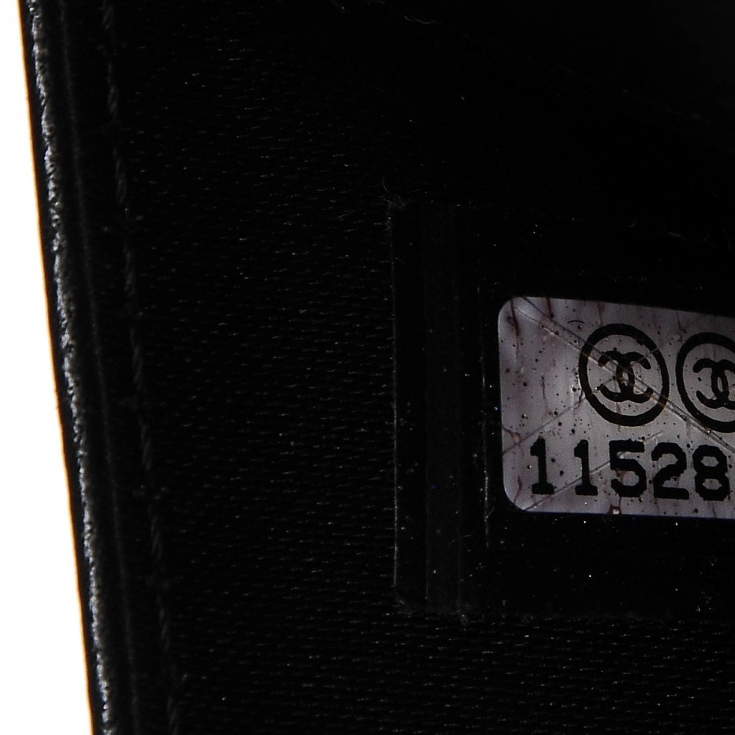 Chanel Embossed Lambskin Travel Bi-Fold Wallet Black 8 of 8