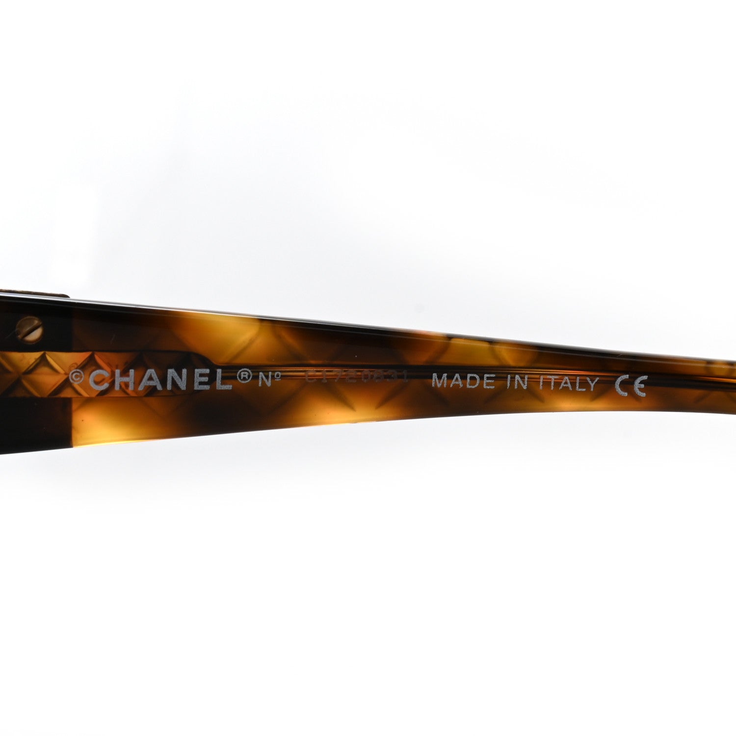 Chanel Acetate Quilted CC Sunglasses 5014 Tortoise 6 of 7