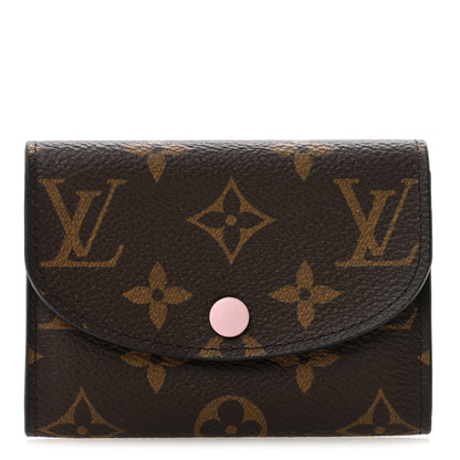 Louis Vuitton Monogram Rosalie Coin Purse Rose Ballerine 1 of 9