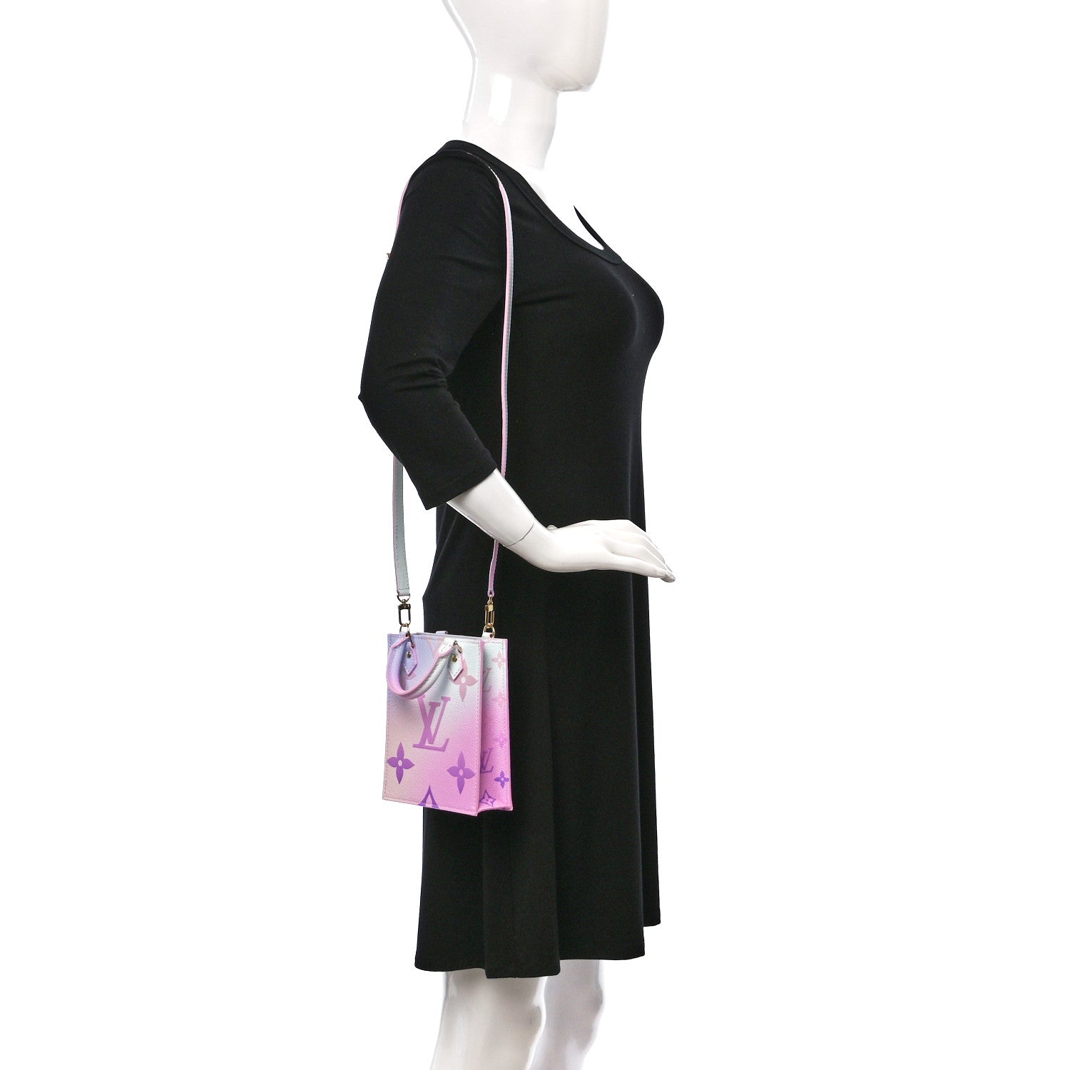 Louis Vuitton Monogram Giant Spring In The City Petit Sac Plat Sunrise Pastel 2 of 9