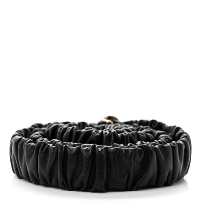 Chanel Lambskin Heart Belt 85 34 Black 2 of 3
