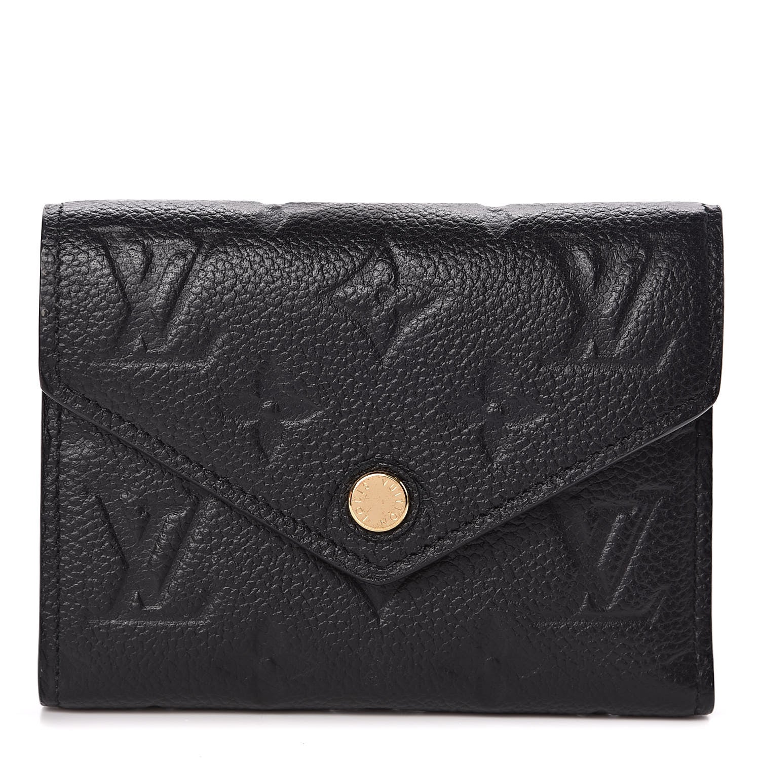 Louis Vuitton Empreinte Victorine Wallet Black 1 of 8