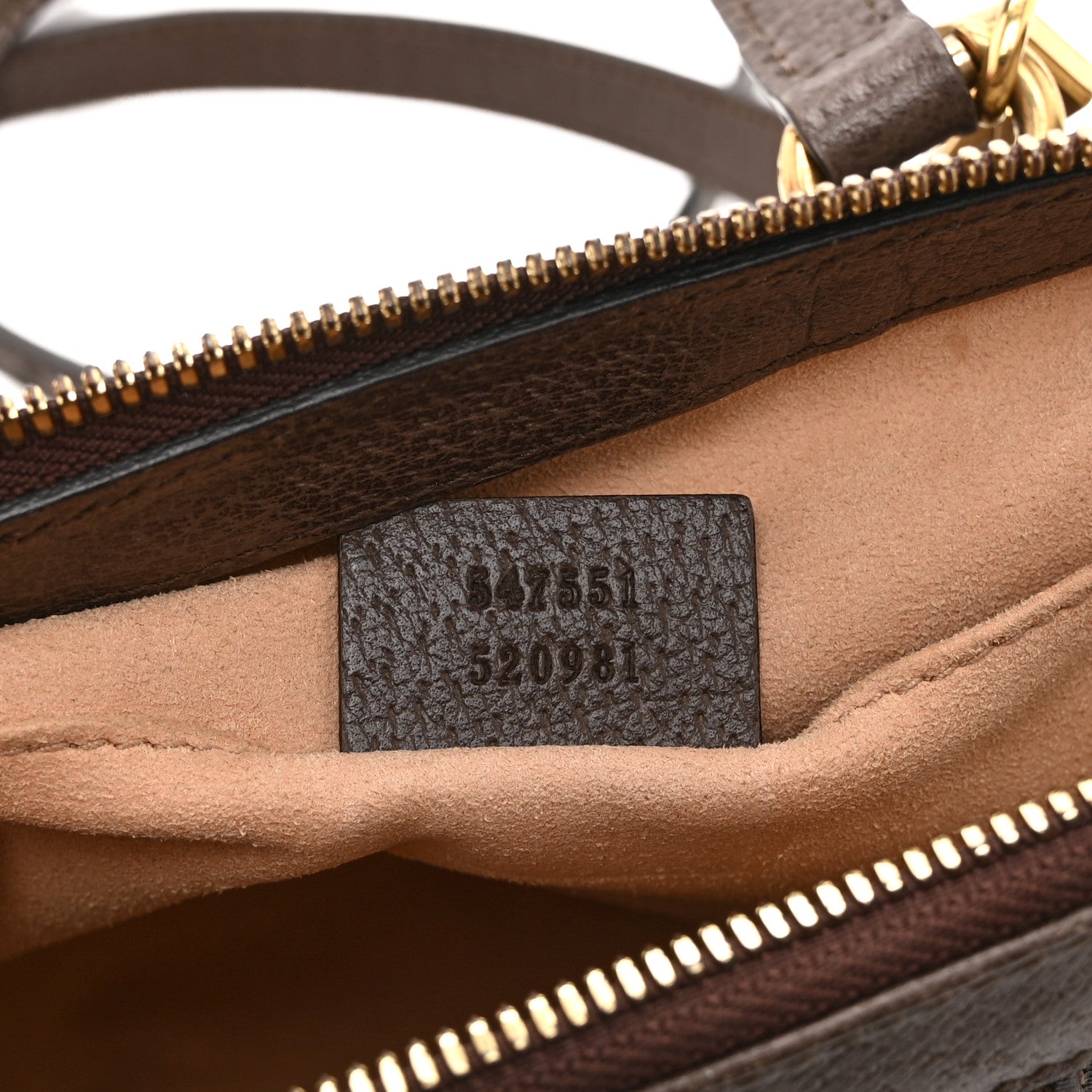 Gucci GG Supreme Monogram Small Ophidia Tote Bag Brown 7 of 11