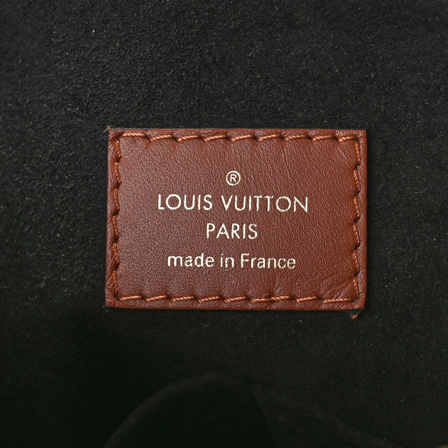 Louis Vuitton Monogram V Tote MM Black 6 of 8