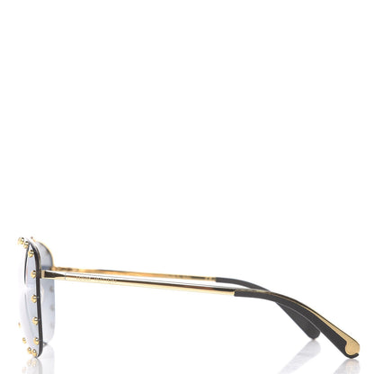 Louis Vuitton The Party Aviator Sunglasses Z0923U Silver 3 of 7