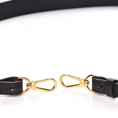 Louis Vuitton Monogram Bandouliere Shoulder Strap Black 3 of 5