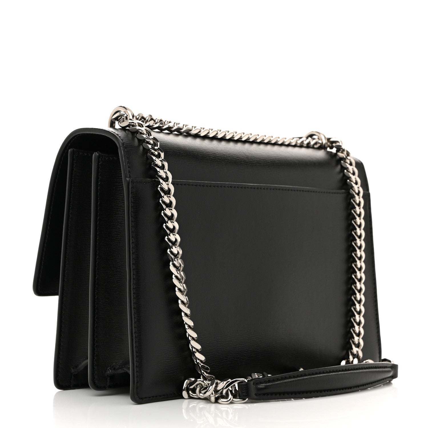 Saint Laurent Calfskin Medium Monogram Sunset Black 3 of 13