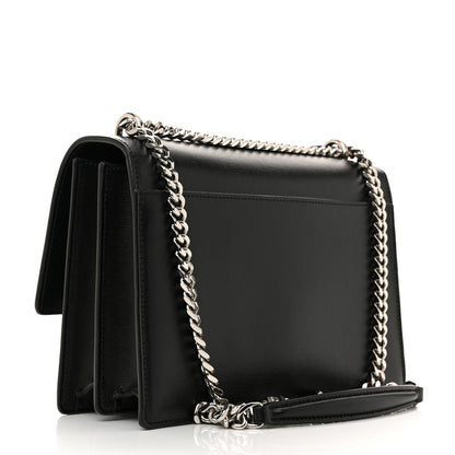 Saint Laurent Calfskin Medium Monogram Sunset Black 3 of 13