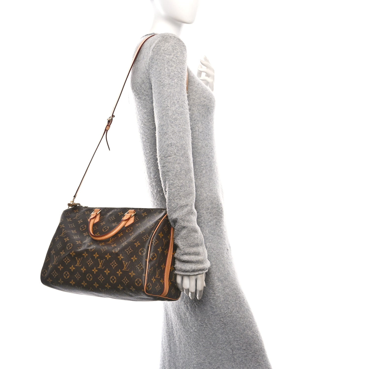Louis Vuitton Monogram Speedy Bandouliere 35 2 of 15