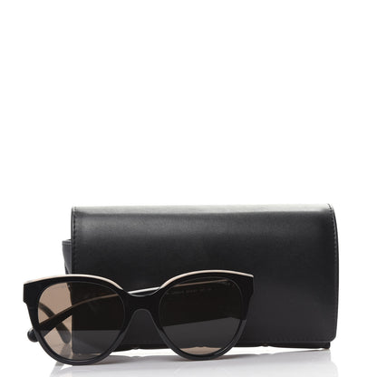 Chanel Acetate CC Butterfly Sunglasses 5414 Black Beige 9 of 9