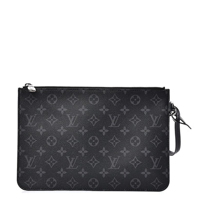 Louis Vuitton Monogram Eclipse Fragment Cabas Light Pochette 1 of 5