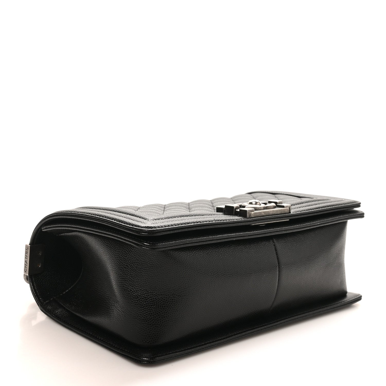 Chanel Caviar Quilted Medium Boy Flap Black 4 of 11