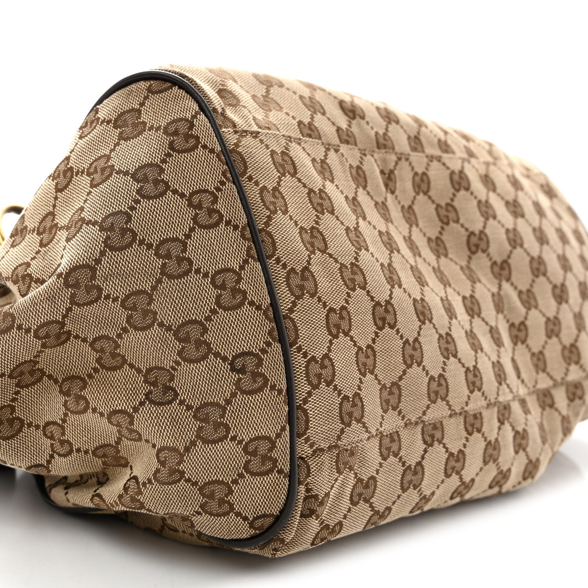Monogram Medium Sukey Boston Bag Brown