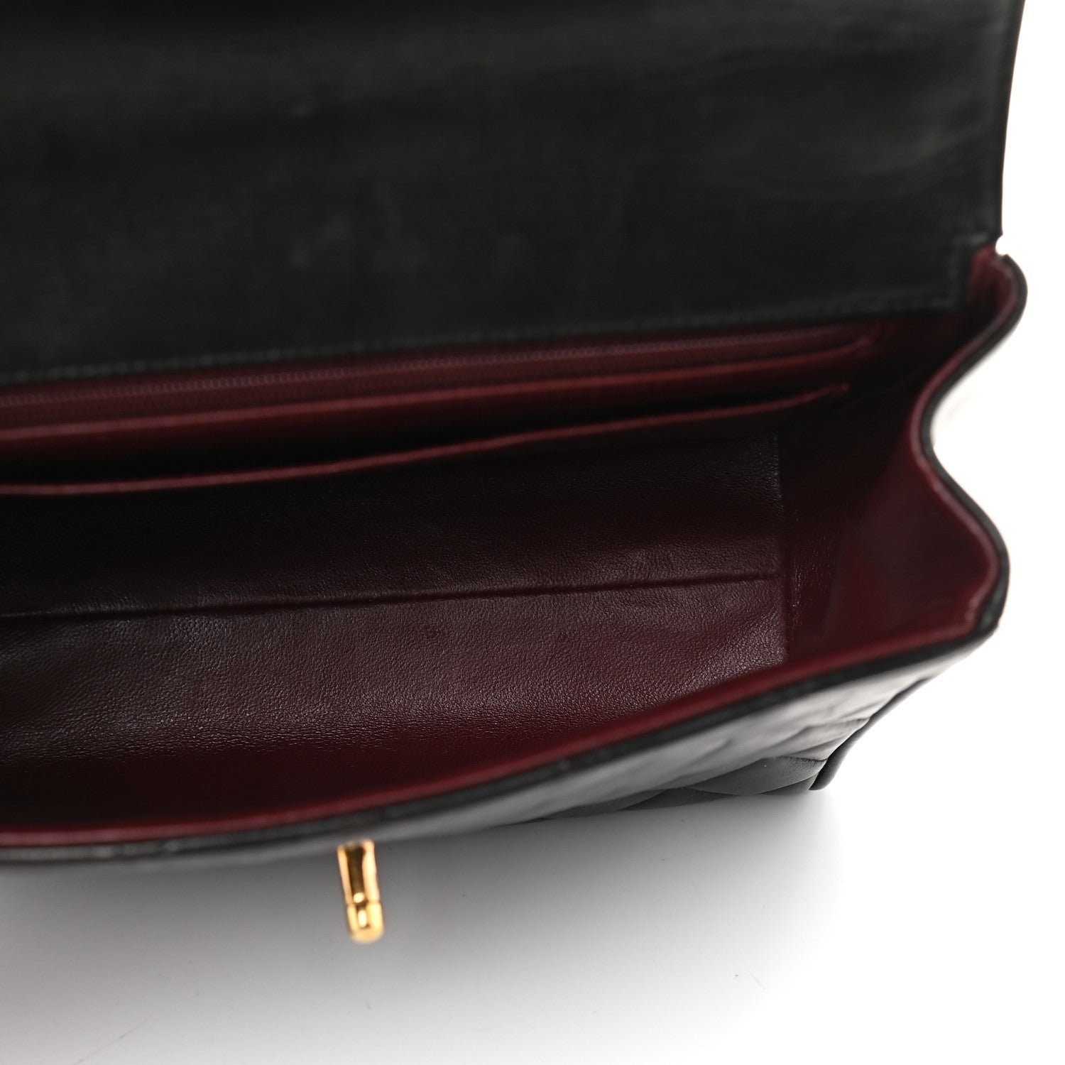Chanel Lambskin Quilted Medium Kelly Flap Bag Black 5 of 17