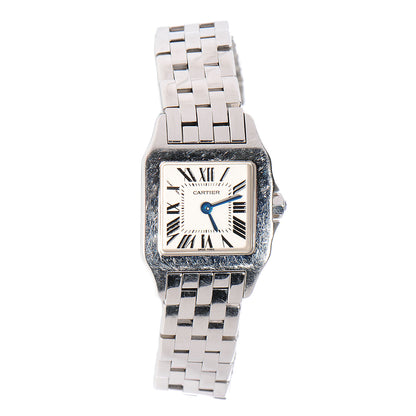 Cartier Stainless Steel 20mm Santos Demoiselle Quartz Watch 3 of 9
