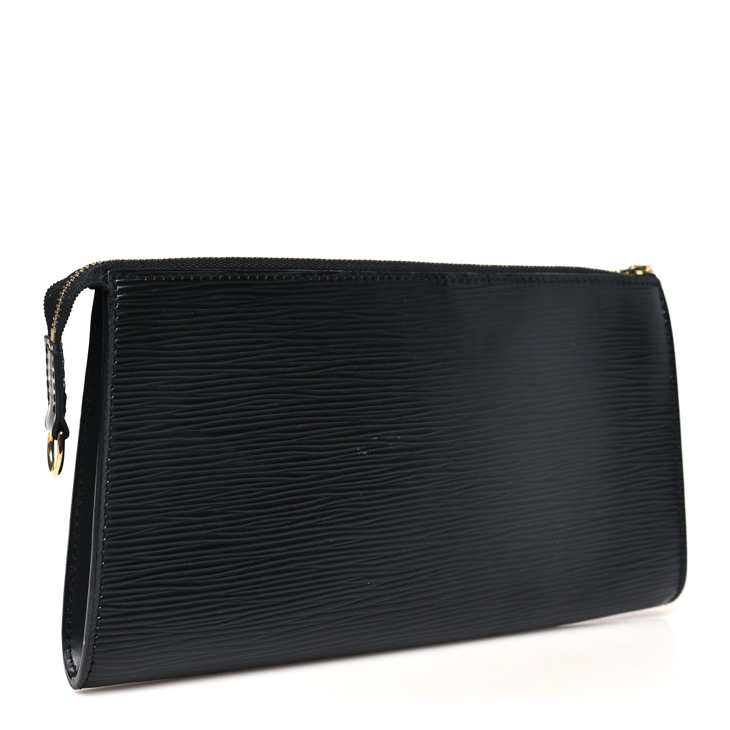 Louis Vuitton Epi Pochette Accessories 21 Black 3 of 10