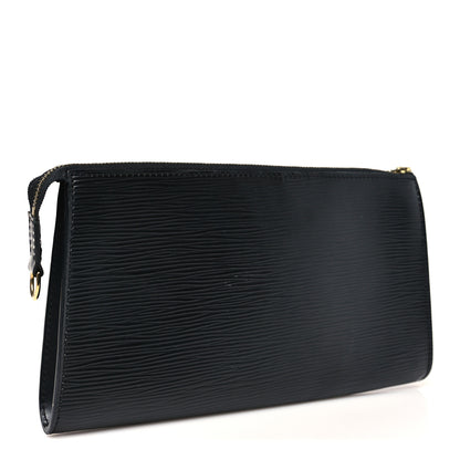 Louis Vuitton Epi Pochette Accessories 21 Black 3 of 10