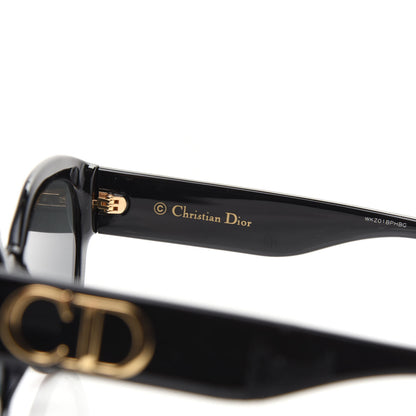 Christian Dior Acetate DDiorF Cat Eye Sunglasses Black 5 of 7
