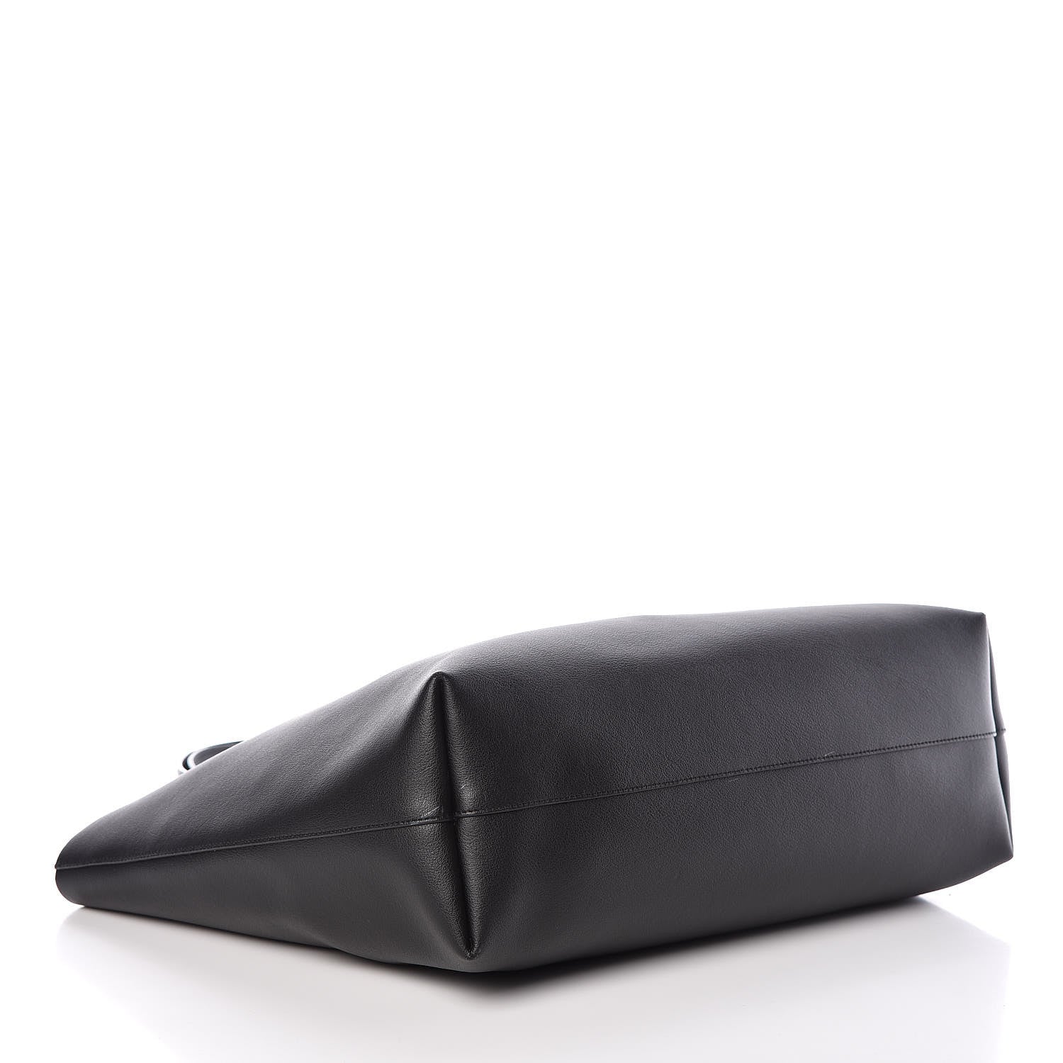 Saint Laurent Calfskin Large Shopping Tote Black 5 of 9