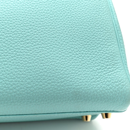 Hermes Togo Kelly Retourne 32 Bleu Atoll 17 of 17