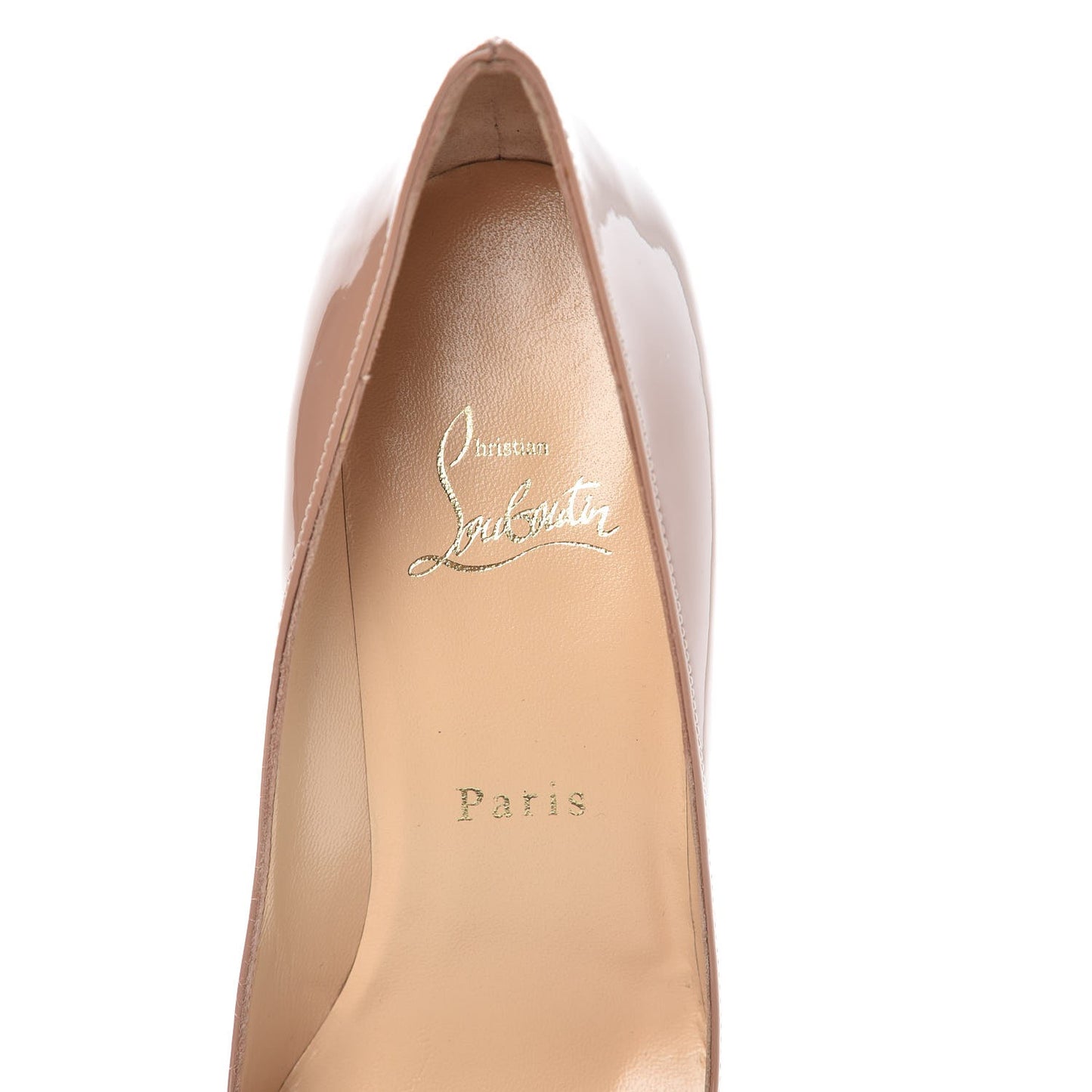 Patent No Matter 85 Pumps 38.5 Nude