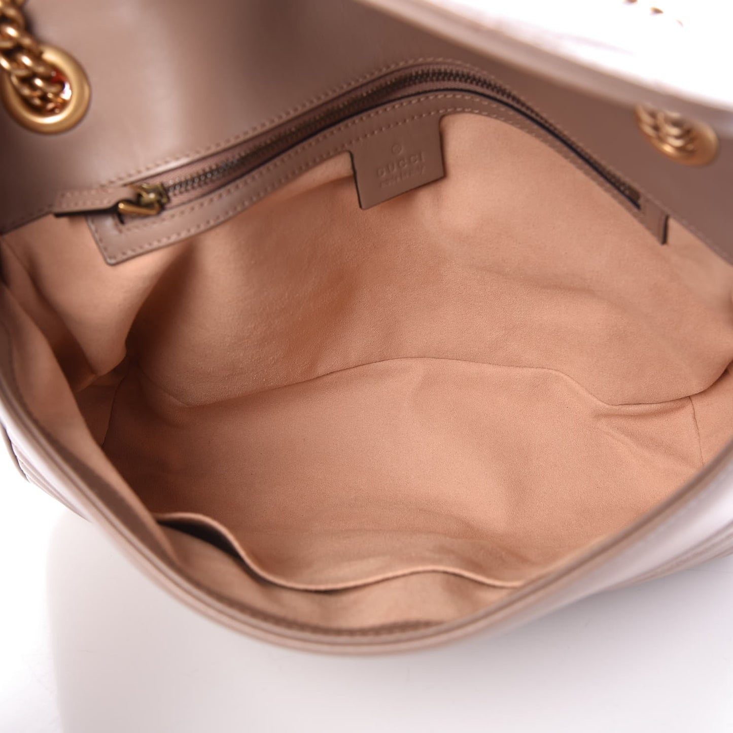 Calfskin Matelasse Medium GG Marmont Shoulder Bag Porcelain Rose