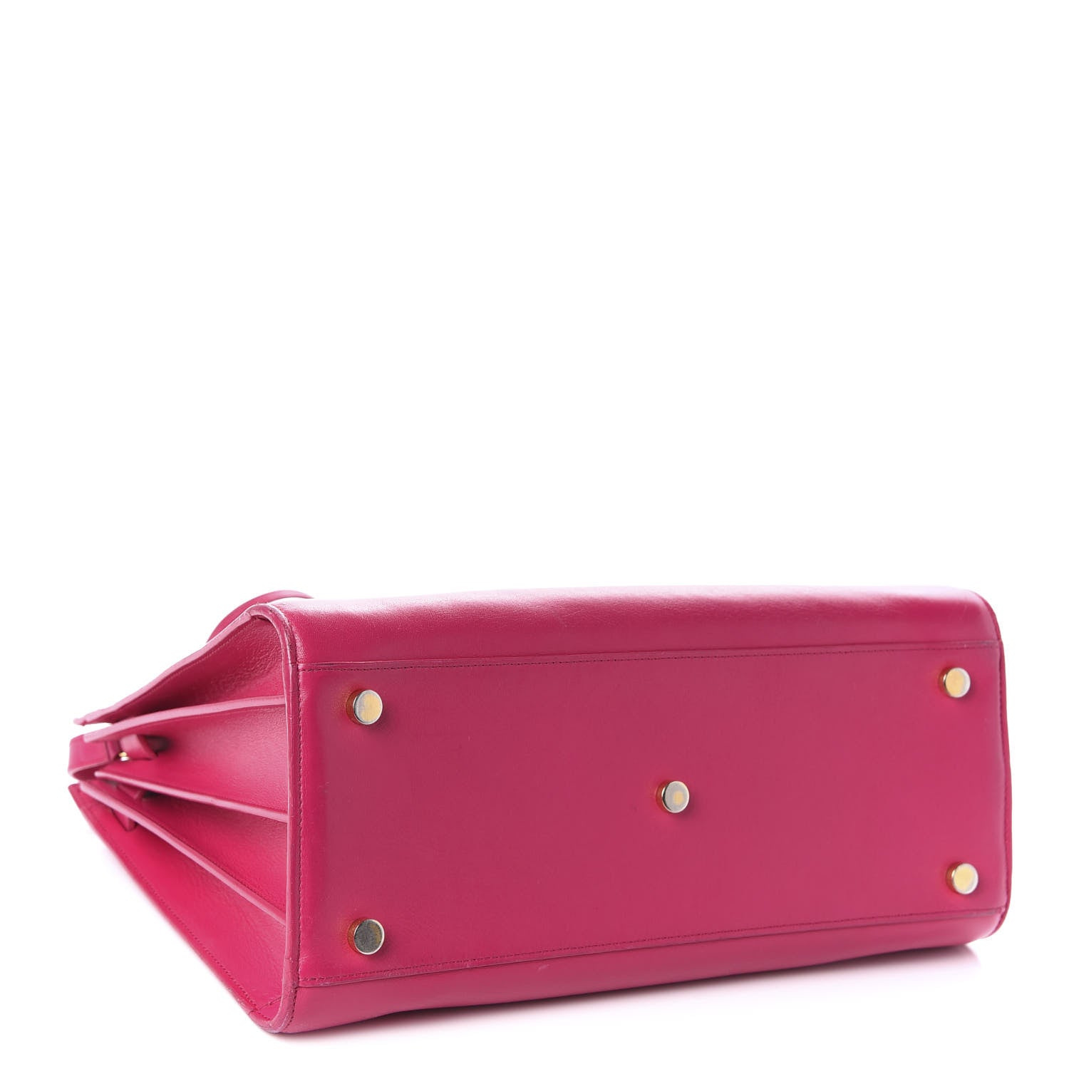 Saint Laurent Calfskin Sac De Jour Lipstick Fuchsia 5 of 14