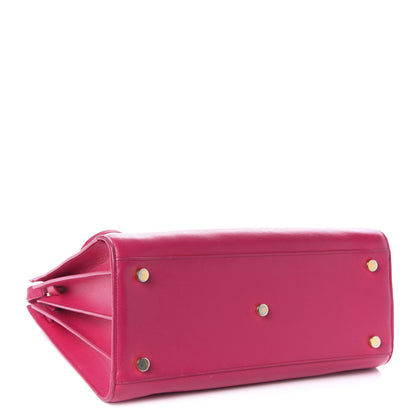 Saint Laurent Calfskin Sac De Jour Lipstick Fuchsia 5 of 14
