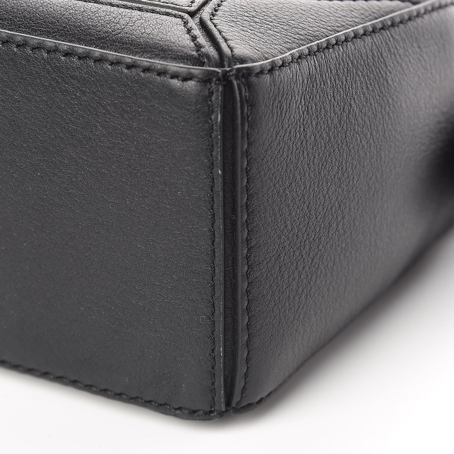 Calfskin Mini Puzzle Bag Black