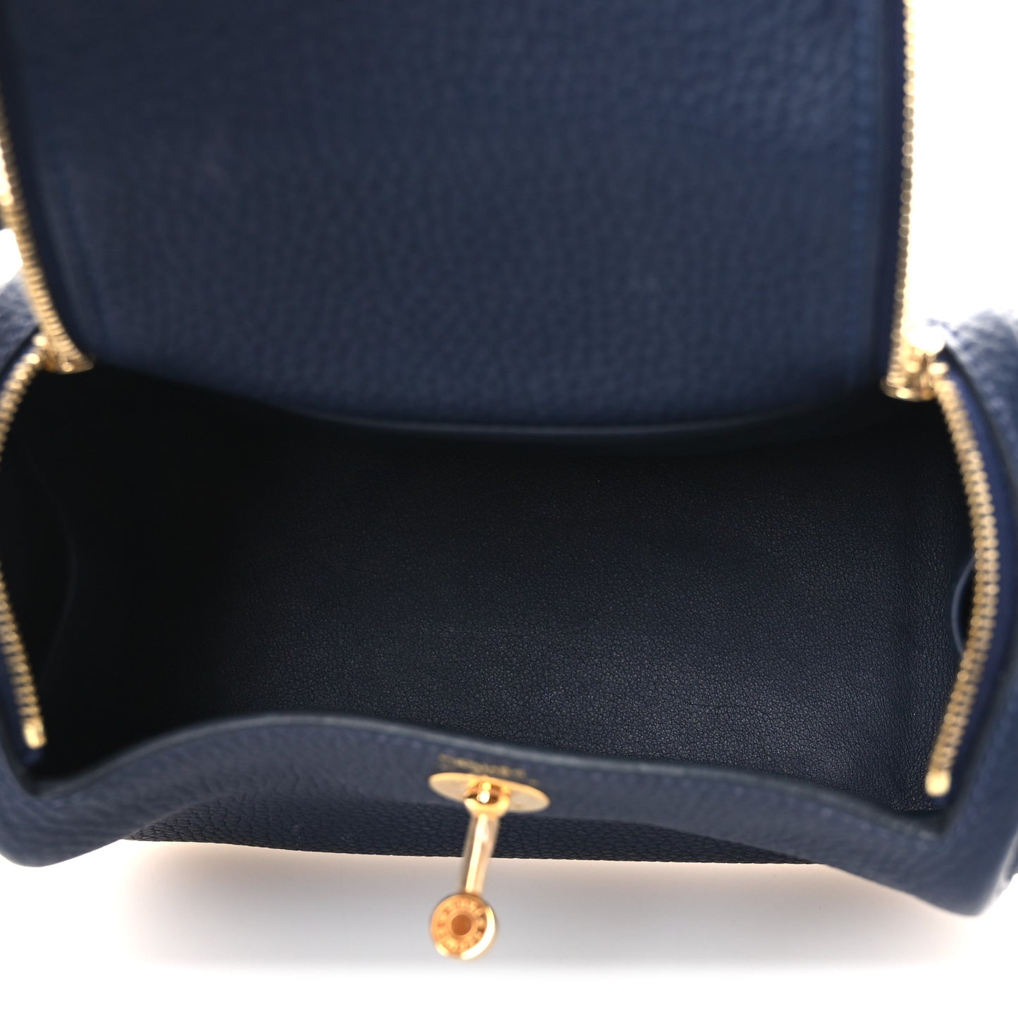 Taurillon Clemence Mini Lindy 20 Bleu Nuit