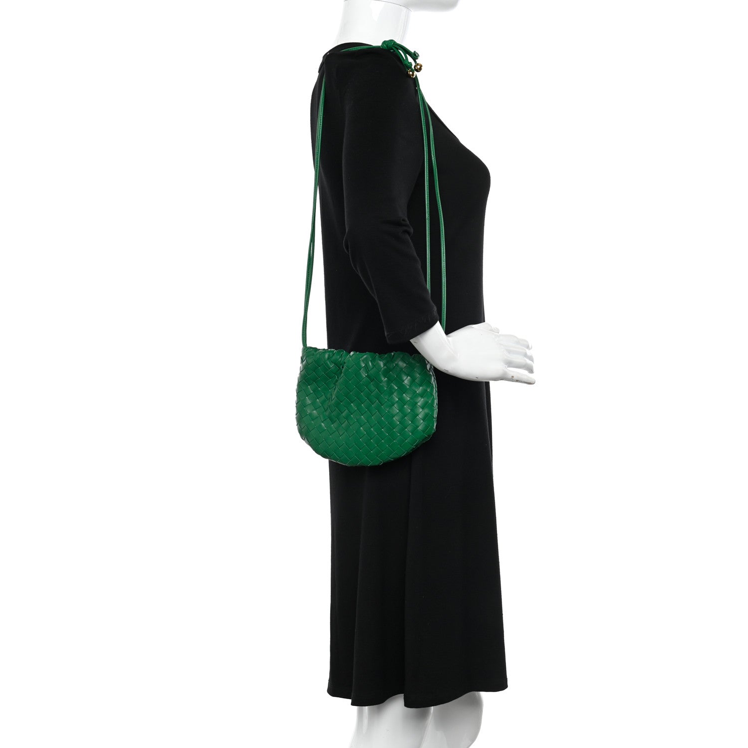 Bottega Veneta Nappa Intrecciato Mini Bulb Racing Green 2 of 10
