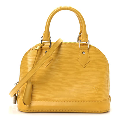 Louis Vuitton Epi Alma BB Citron 1 of 9