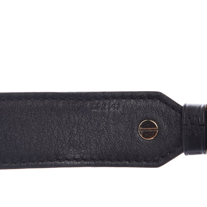 Louis Vuitton Reverse Monogram Bandouliere Shoulder Strap XL Black 5 of 6