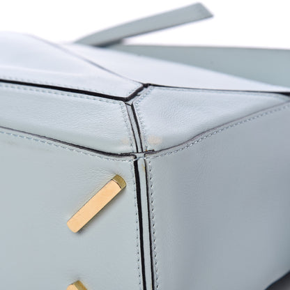 Loewe Calfskin Small Puzzle Bag Light Blue 9 of 15