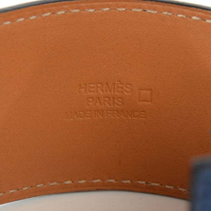 Hermes Shiny Alligator Collier De Chien CDC S Bracelet Bleu De Malte 7 of 7