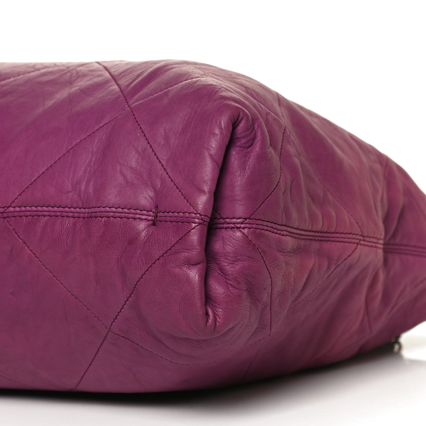 Lambskin Quilted Amalia Cabas Tote Eveque