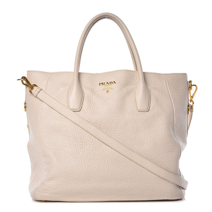 Prada Cervo Deerskin Tote Talco 1 of 21