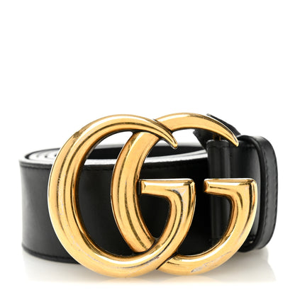 Gucci Calfskin Double G 40mm Belt 100 40 Black 1 of 5