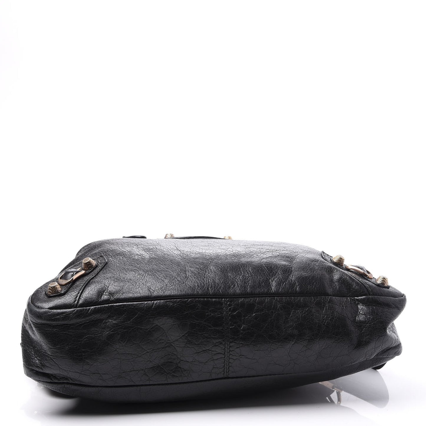 Agneau Giant 12 Rose Gold Hardware Town Black
