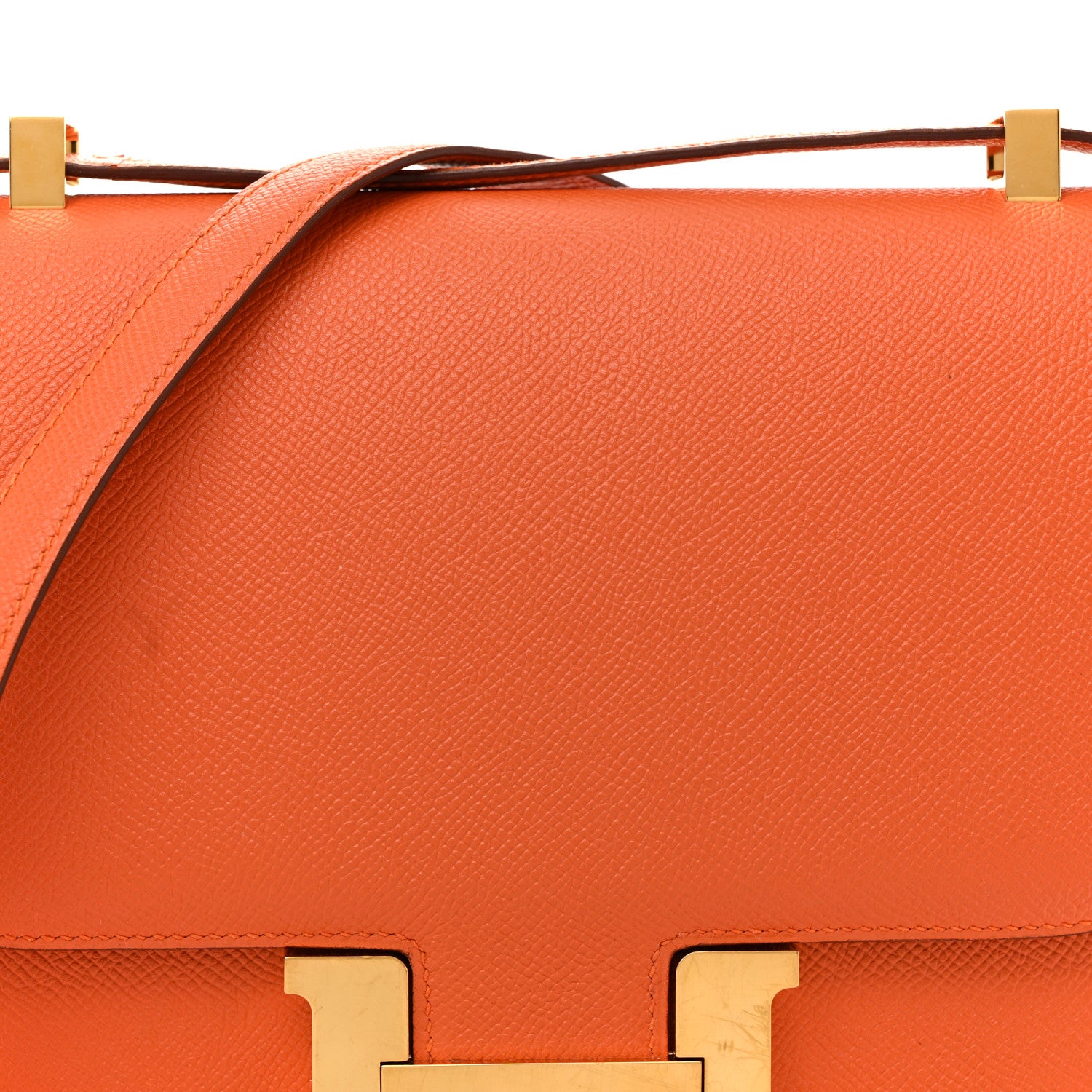 Hermes Epsom Constance 24 Orange 15 of 31