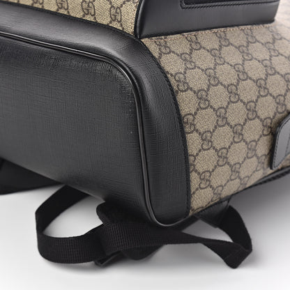 Gucci GG Supreme Monogram Medium Backpack Black 10 of 10
