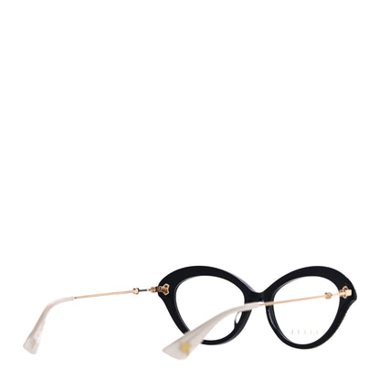 Gucci Crystal Cat Eye Glasses GG0215O Black 3 of 7