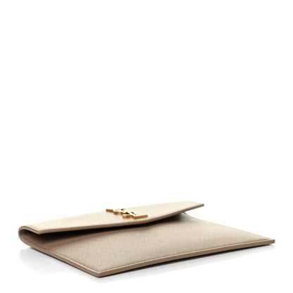 Saint Laurent Grain De Poudre Uptown Baby Pouch Beige 4 of 6