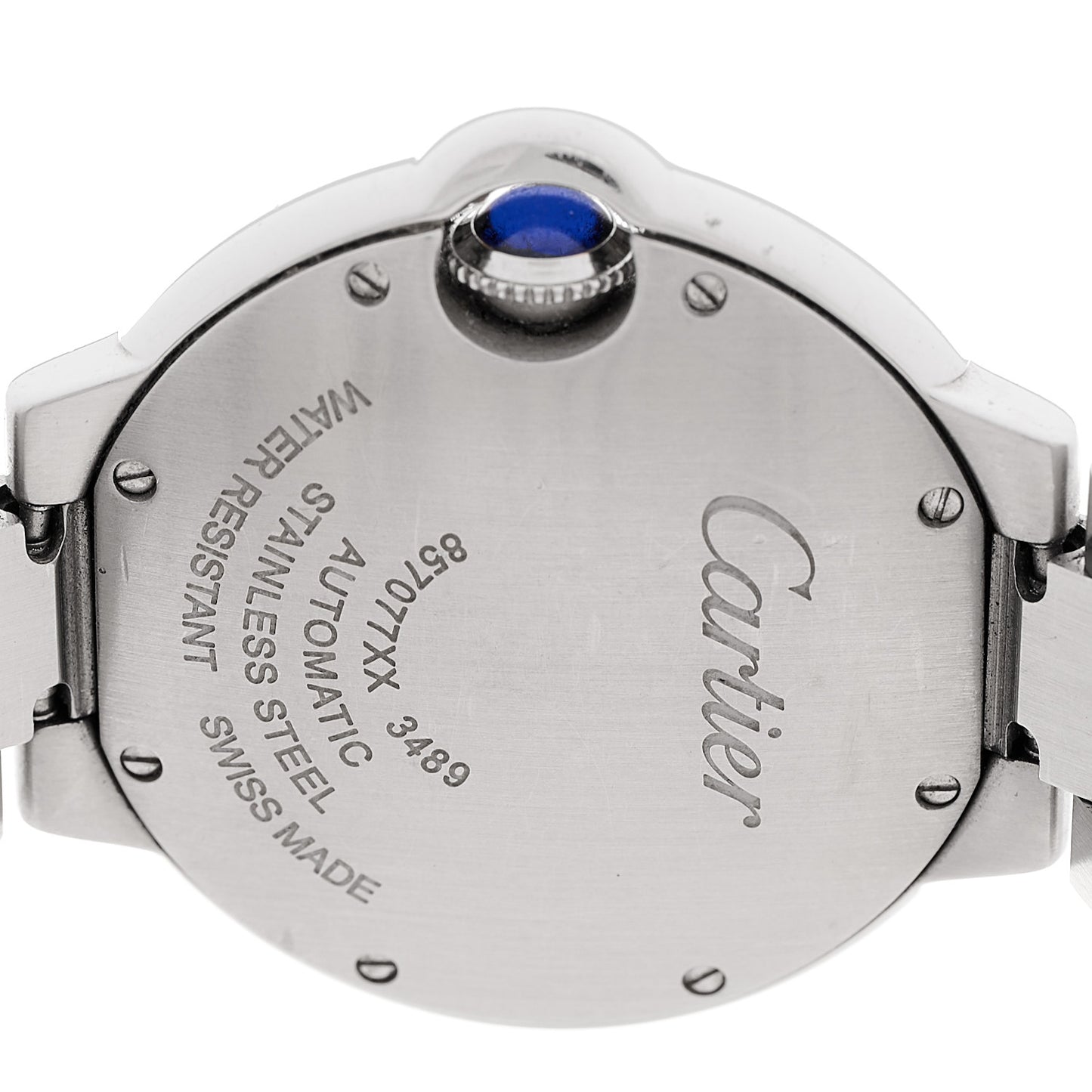 Stainless Steel 33mm Ballon Bleu De Cartier Automatic Watch