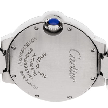 Cartier Stainless Steel 33mm Ballon Bleu De Cartier Automatic Watch 4 of 5