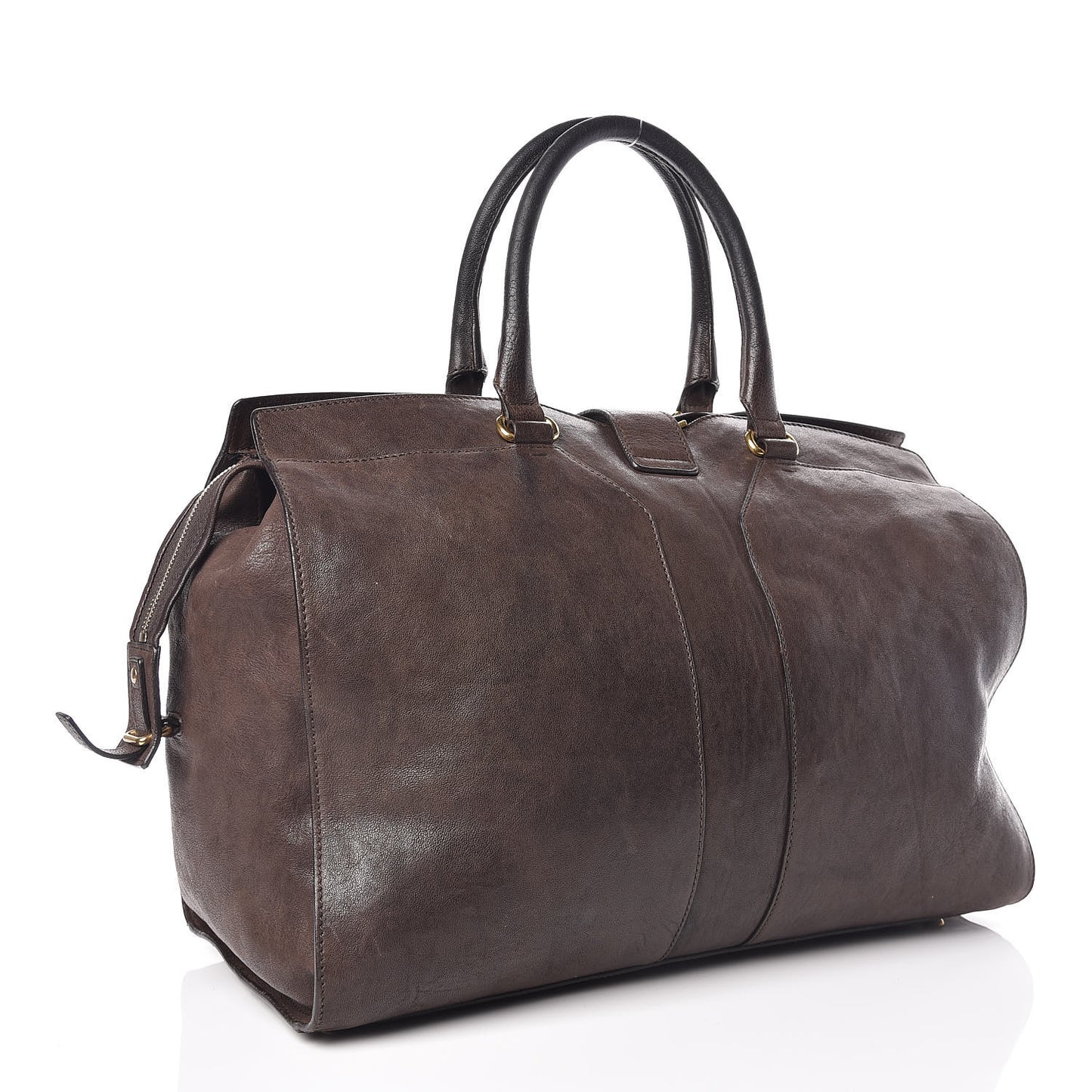 Sheepskin Large Cabas ChYc Dark Brown