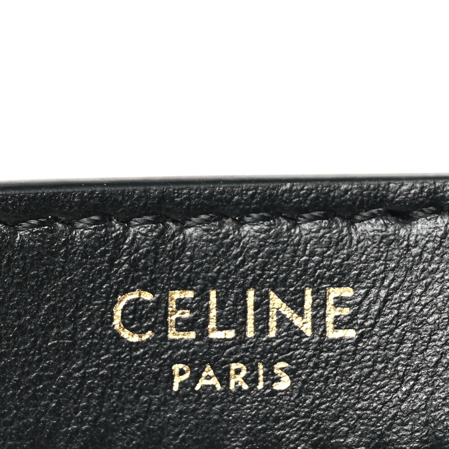 Smooth Calfskin Medium Strap Ava Triomphe Shoulder Bag Black