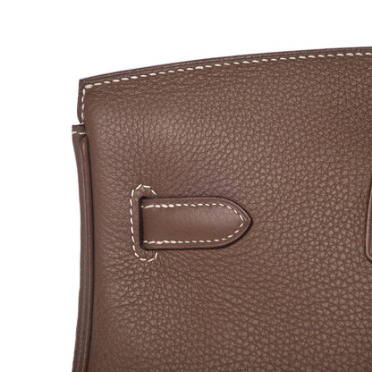 Hermes Togo Birkin 35 Etoupe 12 of 32