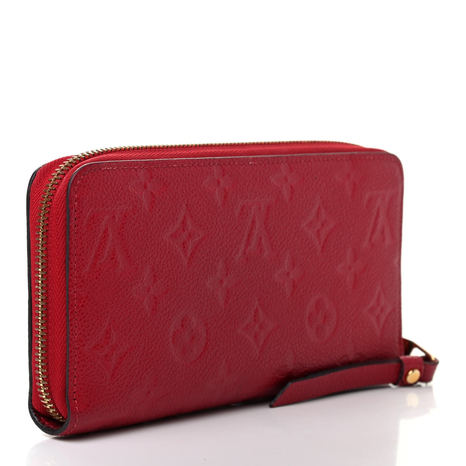 Louis Vuitton Empreinte Zippy Wallet Scarlet 3 of 9